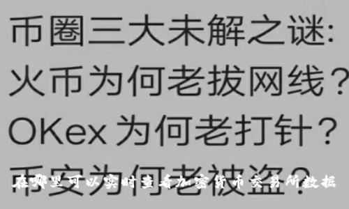 在哪里可以实时查看加密货币交易所数据